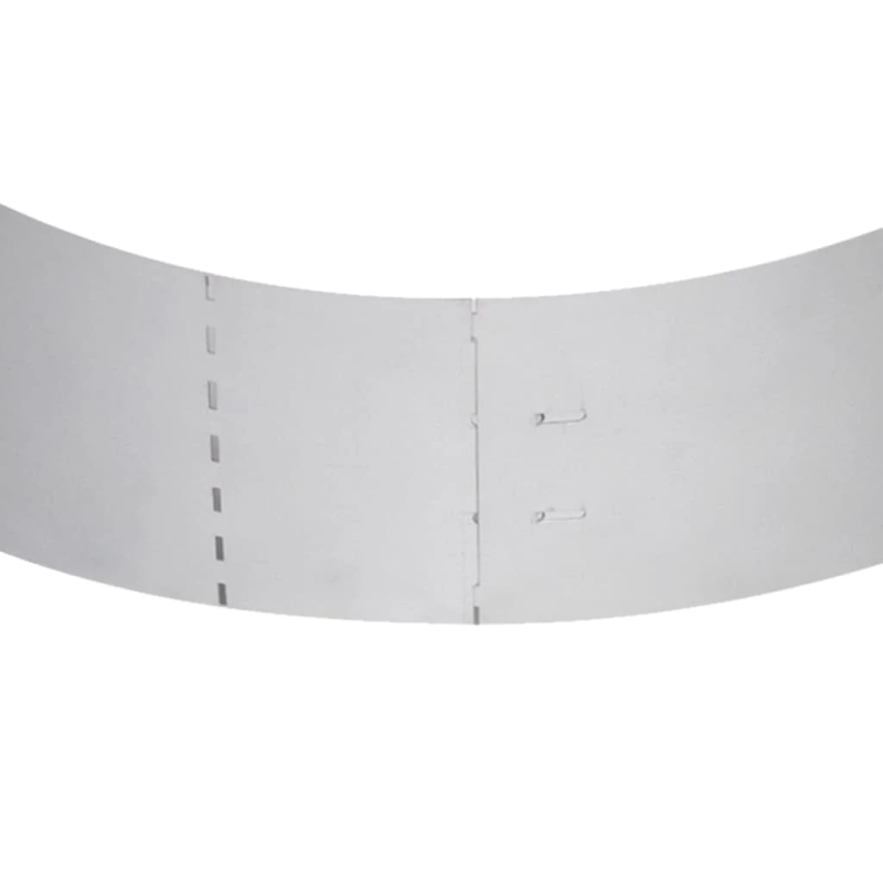 vidaXL zāliena apmales, 10 gab., cinkots tērauds, 100x20 cm