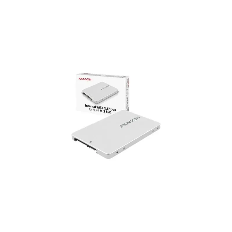 Ssd acc bracket box 2.5-silver rss-m2sd axagon