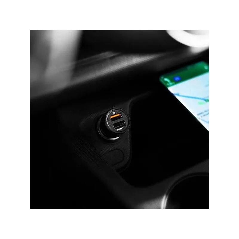Mobile charger car usb 2port-31.5w pwc-qc5 axagon