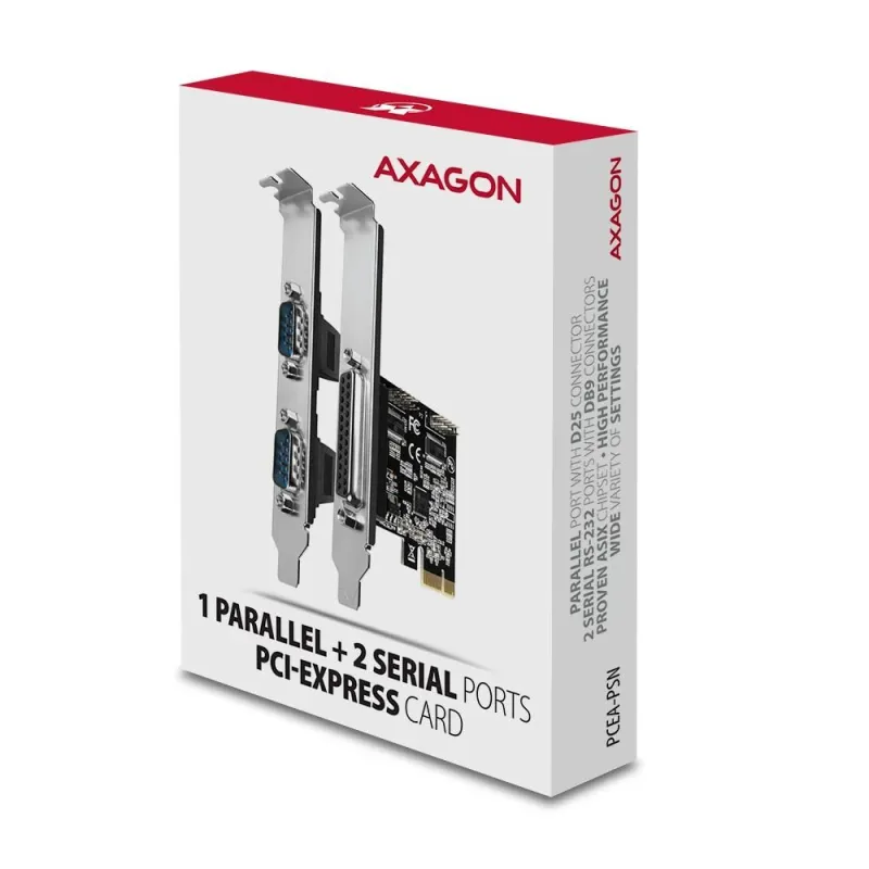 Net card pcie 250kbps-sp&lp pcea-psn axagon