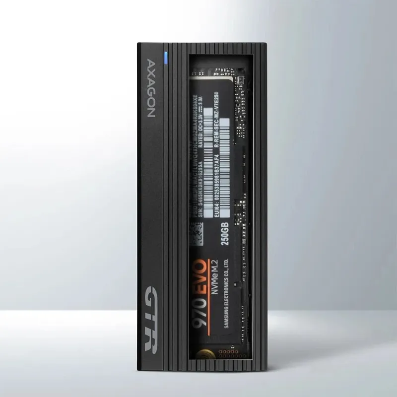 Ssd acc enclosure m.2 nvme-usb-c eem2-gtr axagon