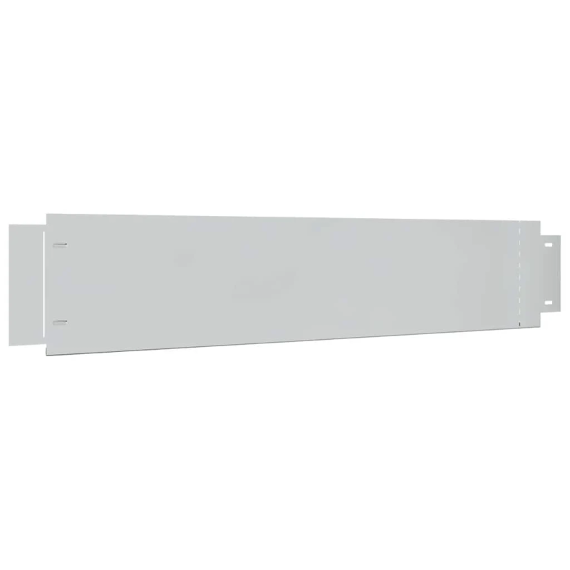 vidaXL zāliena apmales, 20 gab., cinkots tērauds, 100x20 cm