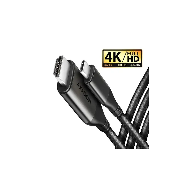 Cable usb-c to hdmi 1.8m-rvc-hi2mc axagon