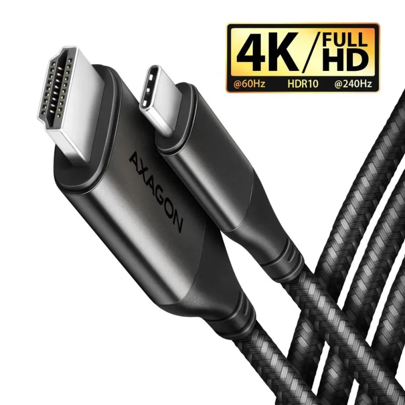 Cable usb-c to hdmi 1.8m-rvc-hi2mc axagon