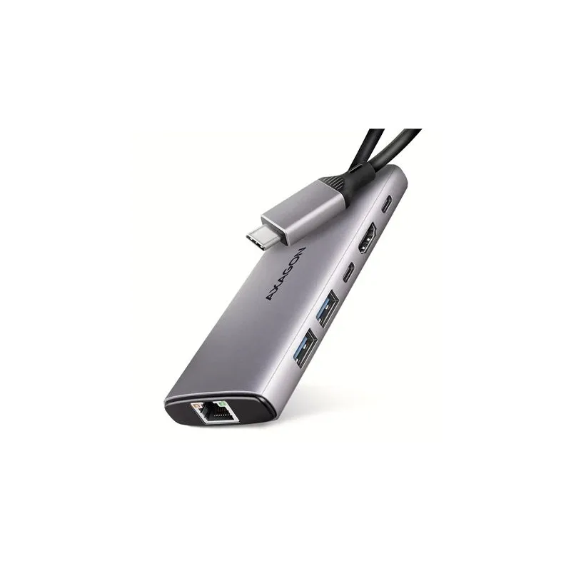 I-o hub usb-c 6in1 10gbps-0.15m hmc-6g2l axagon