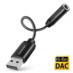 Adapter usb-c to audio 3.5mm-dac 0.1m ada-ha axagon