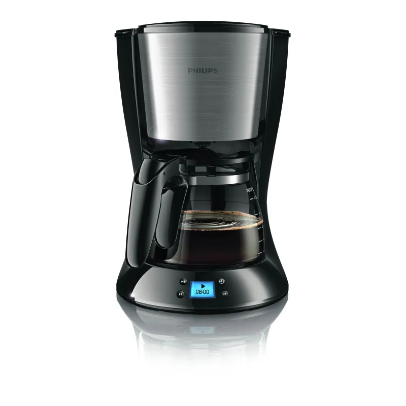 Philips - HD7459-20 - Drip - 1000 W - Stainless steel-Black