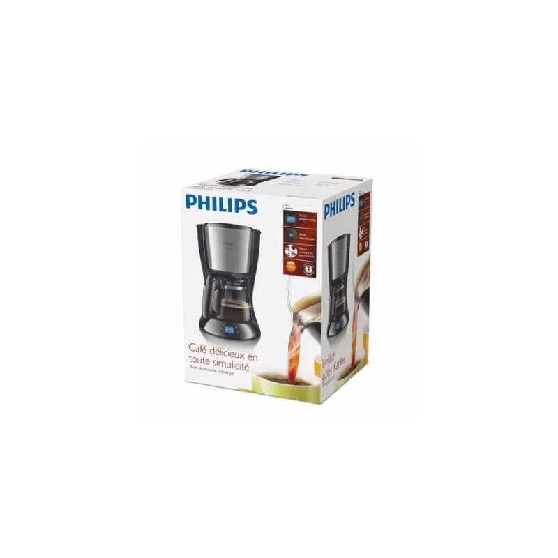 Philips - HD7459-20 - Drip - 1000 W - Stainless steel-Black