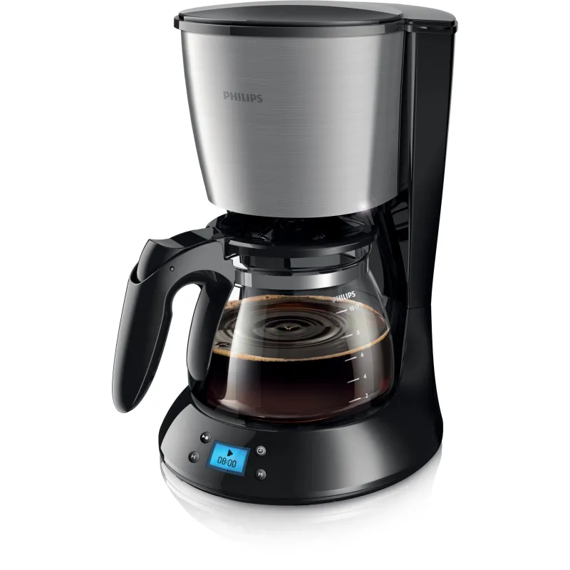 Philips - HD7459-20 - Drip - 1000 W - Stainless steel-Black