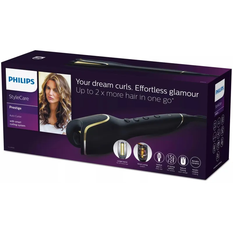 Hair curling iron-bhb876-00 philips