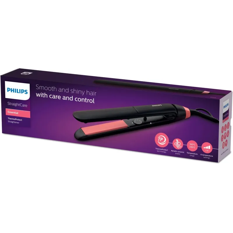 Hair straightener-bhs376-00 philips