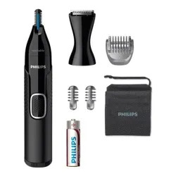 Philips - Nose, Ear, Eyebrow and Detail Hair Trimmer - NT5650-16 - Nose, Ear, Eyebrow and Detail Hair Trimmer - Black