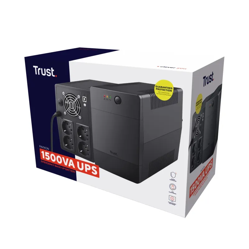 UPS-TRUST-900 Watts-1500 VA-Wave form type Simulated sinewave-Desktop-pedestal-23505