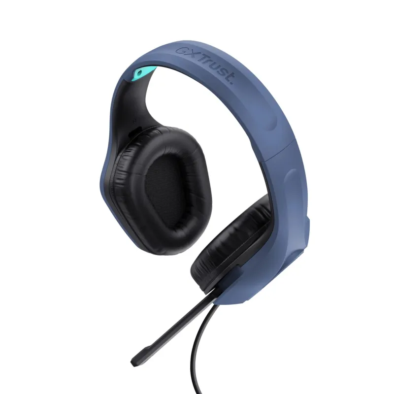Headset gxt415b zirox-blue 24991 trust