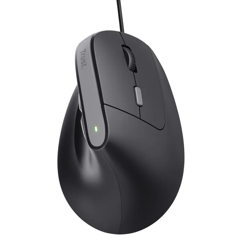 Mouse usb optical bayo ii-ergonomic black 25144 trust