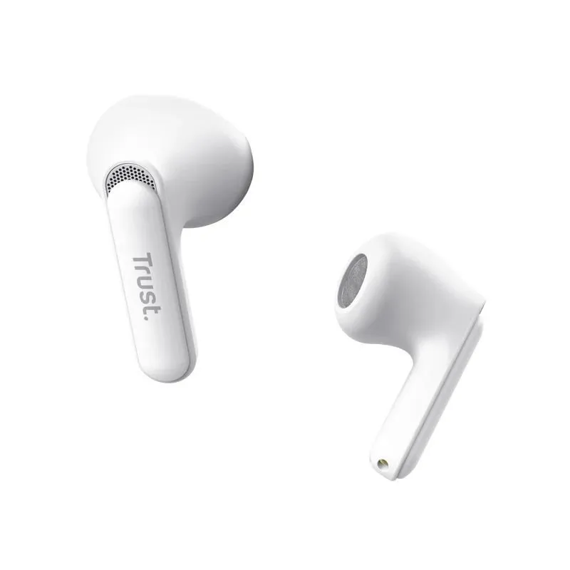 Headset earphones yavi bt enc-white 25173 trust