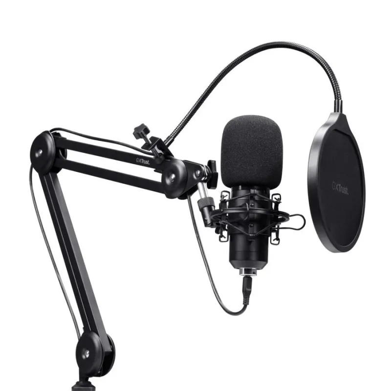 Microphone gxt270 emita ii +-black 25770 trust