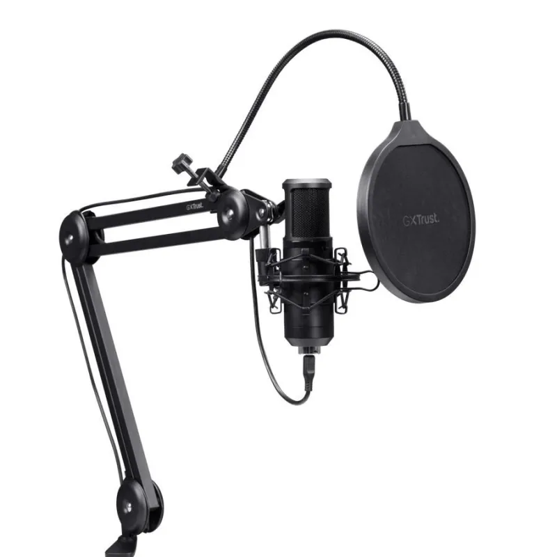Microphone gxt270 emita ii +-black 25770 trust
