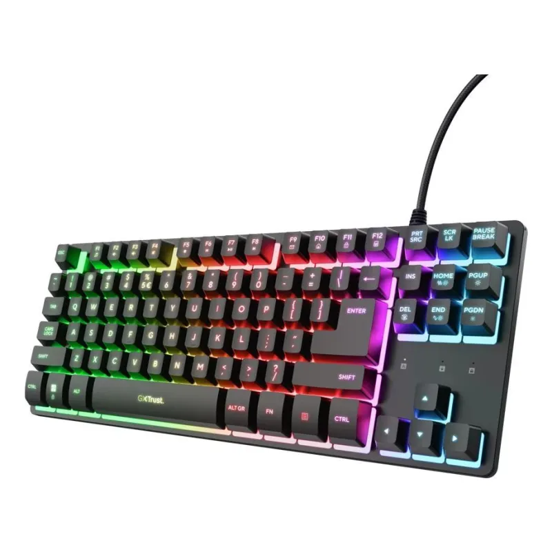 Keyboard usb gxt833 thado tkl-eng black 25886 trust