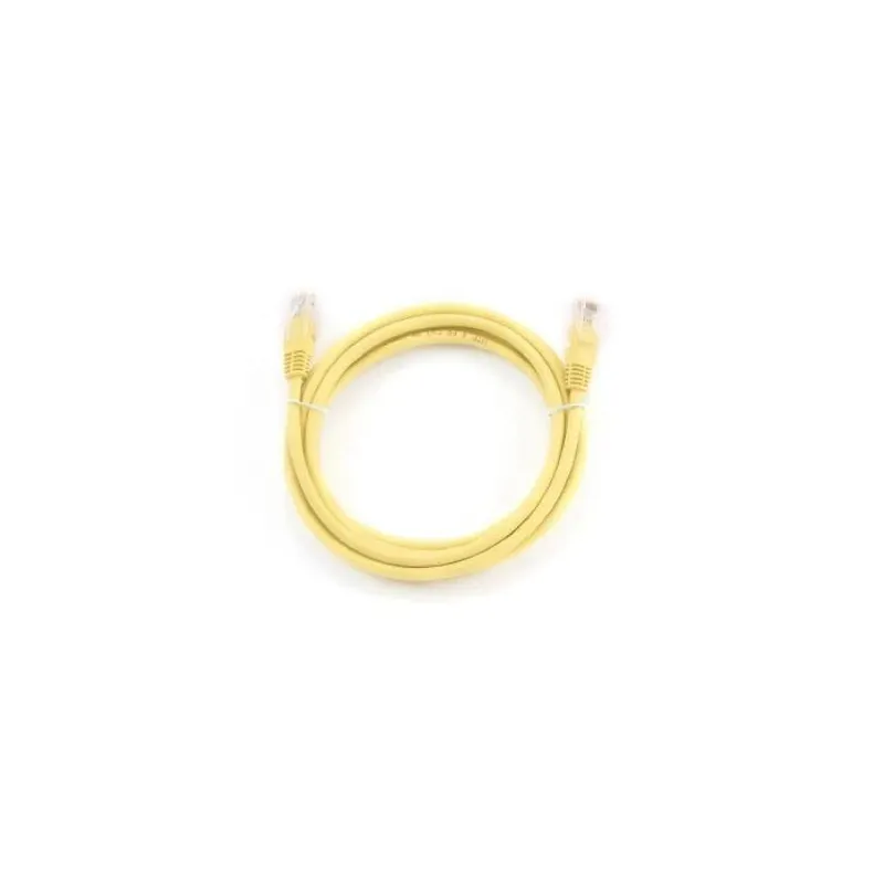 Patch cable cat5e utp 2m-yellow pp12-2m-y gembird