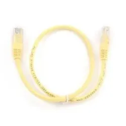 Patch cable cat5e utp 0.5m-pp12-0.5m-y gembird