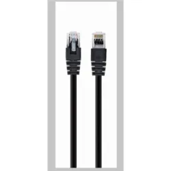 Patch cable cat5e utp 3m-black pp12-3m-bk gembird