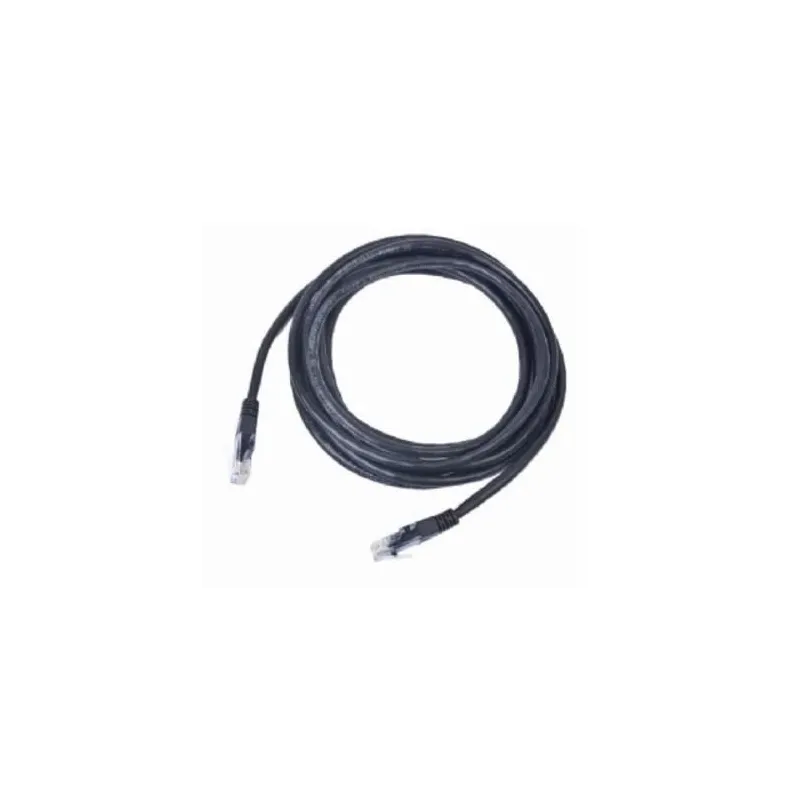 Patch cable cat5e utp 5m-black pp12-5m-bk gembird