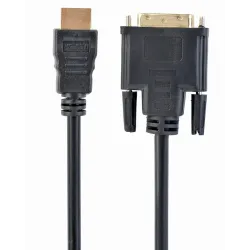 Cable hdmi to dvi 5m-cc-hdmi-dvi-15 gembird