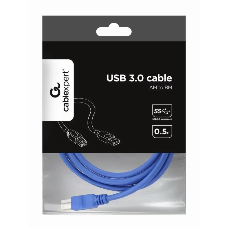 Cable usb3 am-bm 1.8m-ccp-usb3-ambm-6 gembird