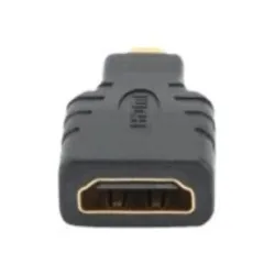 Gembird - HDMI to Micro-HDMI adapter - Black - HDMI - micro HDMI