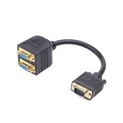 Cable vga dual splitter-cc-vgax2-20cm gembird
