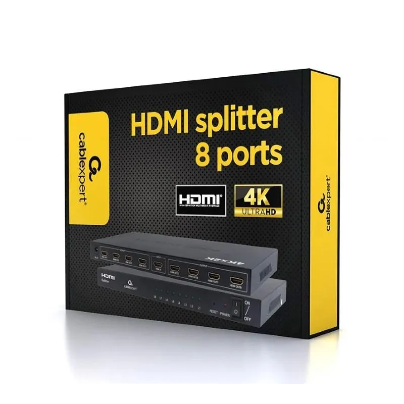 Cable hdmi splitter 8ports-dsp-8ph4-03 gembird