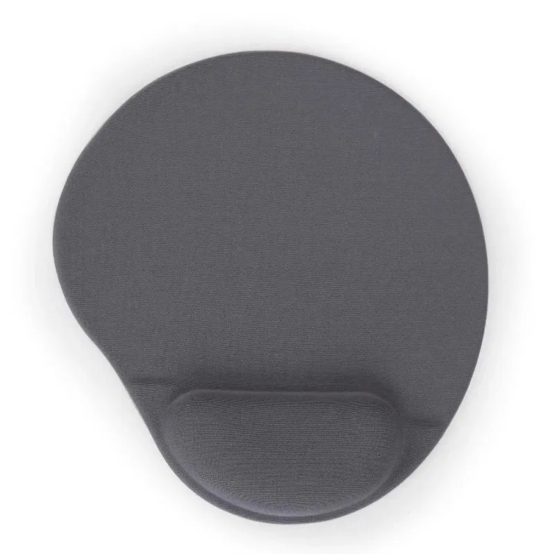 Gembird - MP-GEL-GR Gel mouse pad with wrist support, grey Comfortable - Gel mouse pad - Grey