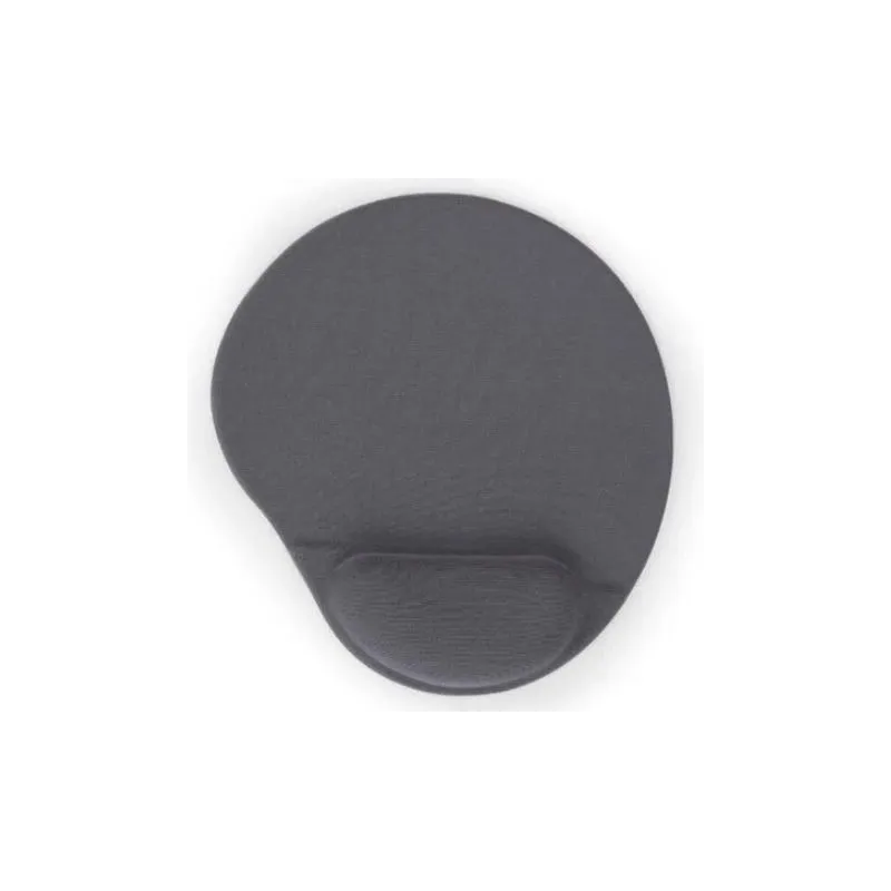 Gembird - MP-GEL-GR Gel mouse pad with wrist support, grey Comfortable - Gel mouse pad - Grey
