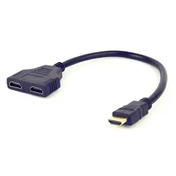 Cable hdmi dual splitter-passive dsp-2ph4-04 gembird
