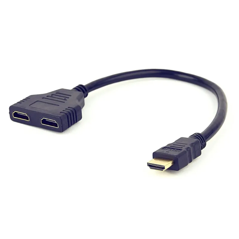 Cable hdmi dual splitter-passive dsp-2ph4-04 gembird