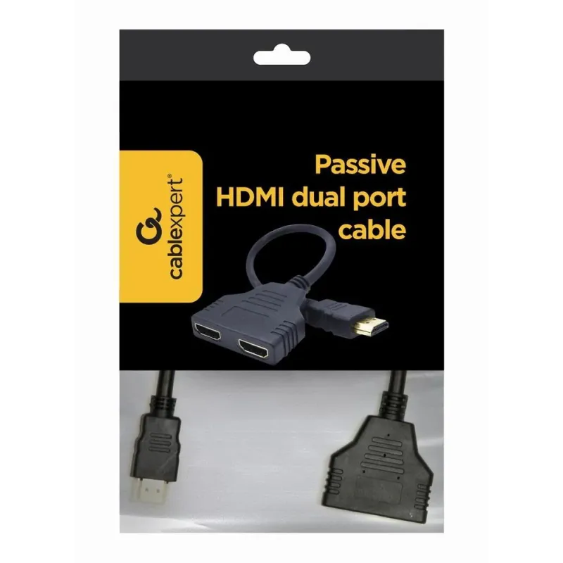 Cable hdmi dual splitter-passive dsp-2ph4-04 gembird