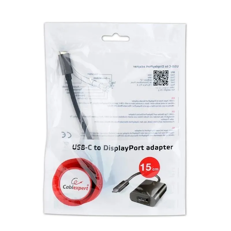 I-o adapter usb-c to displayp-a-cm-dpf-01 gembird
