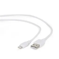 Cable lightning to usb2 1m-cc-usb2-amlm-w-1m gembird