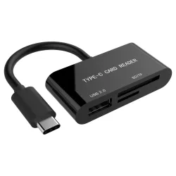 Memory reader usb-c sd-combo uhb-cr3-02 gembird