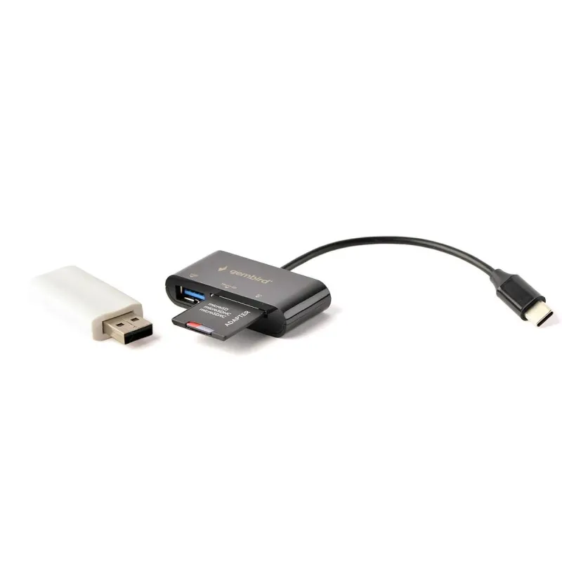 Memory reader usb-c sd-combo uhb-cr3-02 gembird