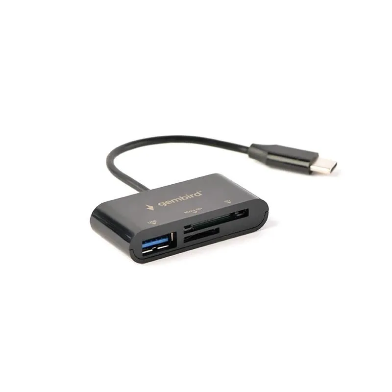 Memory reader usb-c sd-combo uhb-cr3-02 gembird