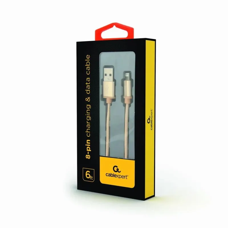 Cable lightning to usb2 1.8m-ccb-musb2b-amlm-6-g gembird