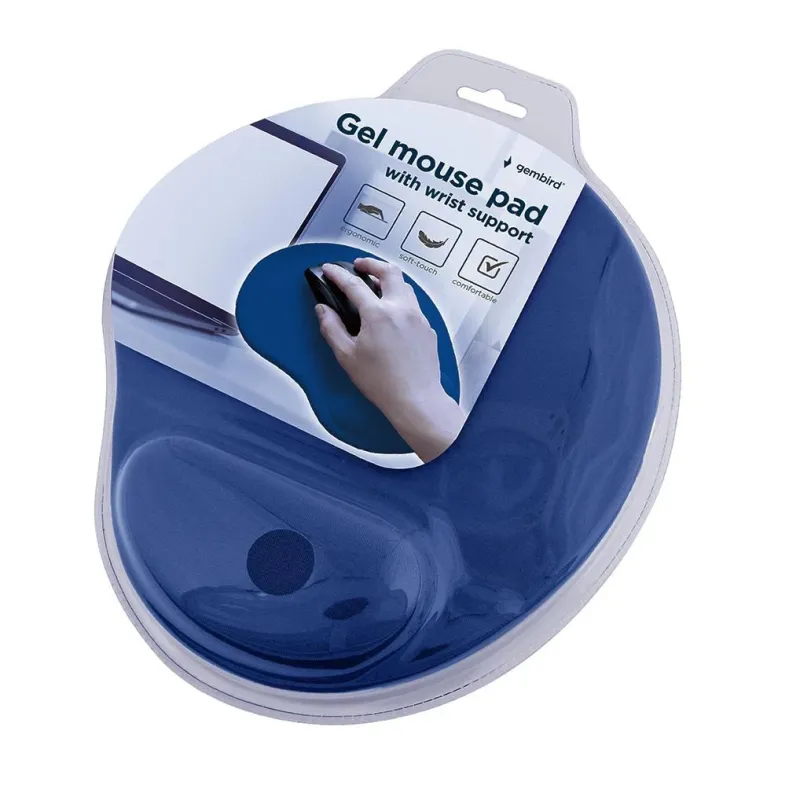 Mouse pad gel blue-mp-gel-b gembird