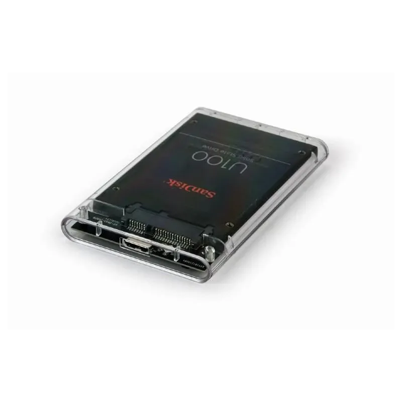 Hdd case ext. usb3 2.5-transparent ee2-u3s9-6 gembird