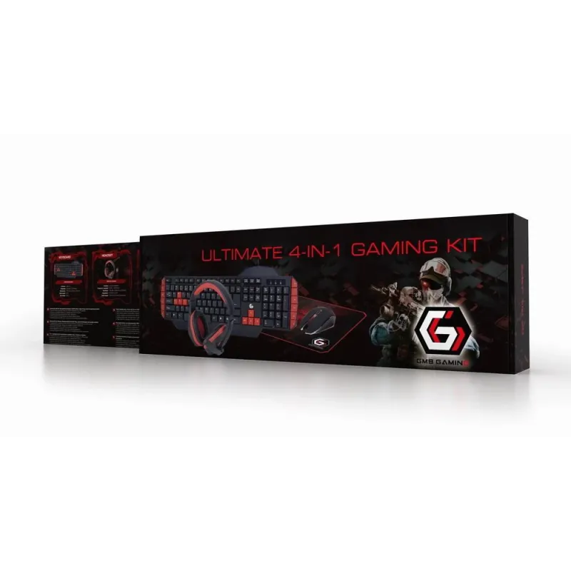 Keyboard usb gaming kit eng-ultimate ggs-umg4-02 gembird