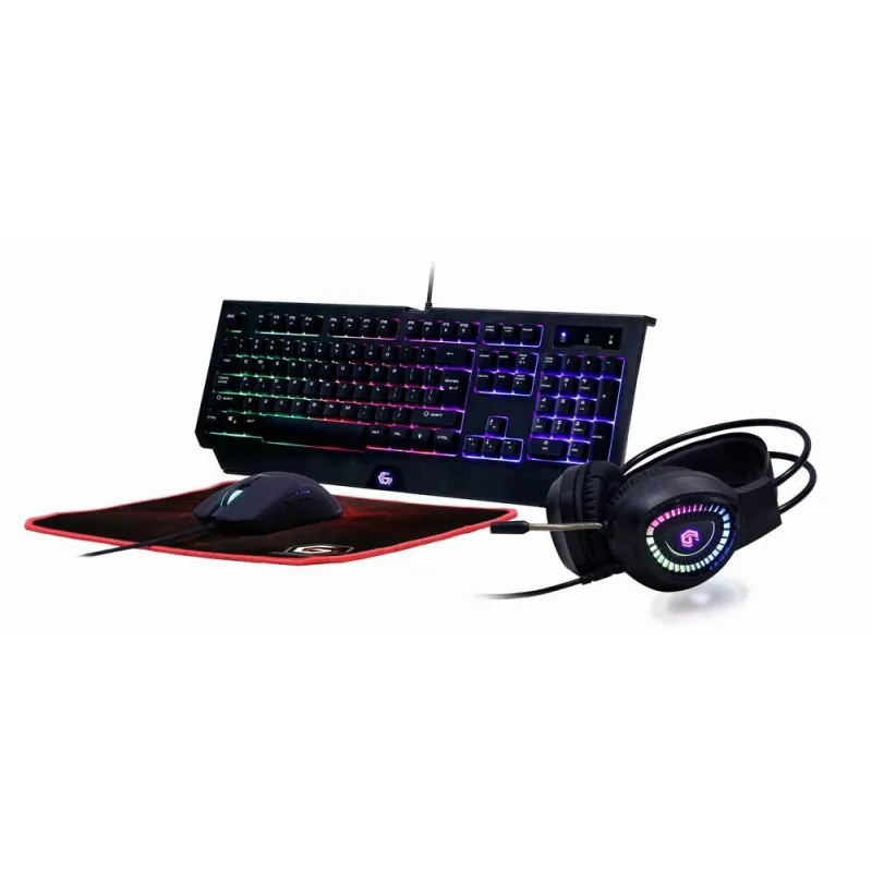 Keyboard usb gaming kit eng-phantom ggs-umgl4-01 gembird
