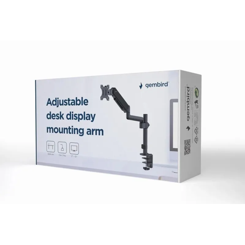 Display acc mounting arm-17-32 ma-da1p-01 gembird
