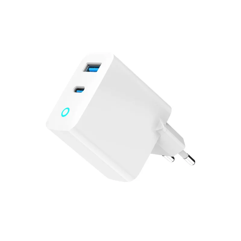 Charger usb 65w 2port-ta-uc-pdqc65l-w-01 gembird