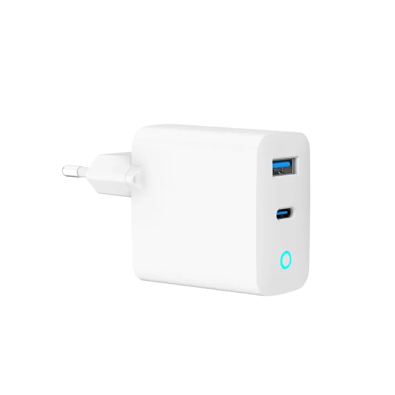 Charger usb 65w 2port-ta-uc-pdqc65l-w-01 gembird